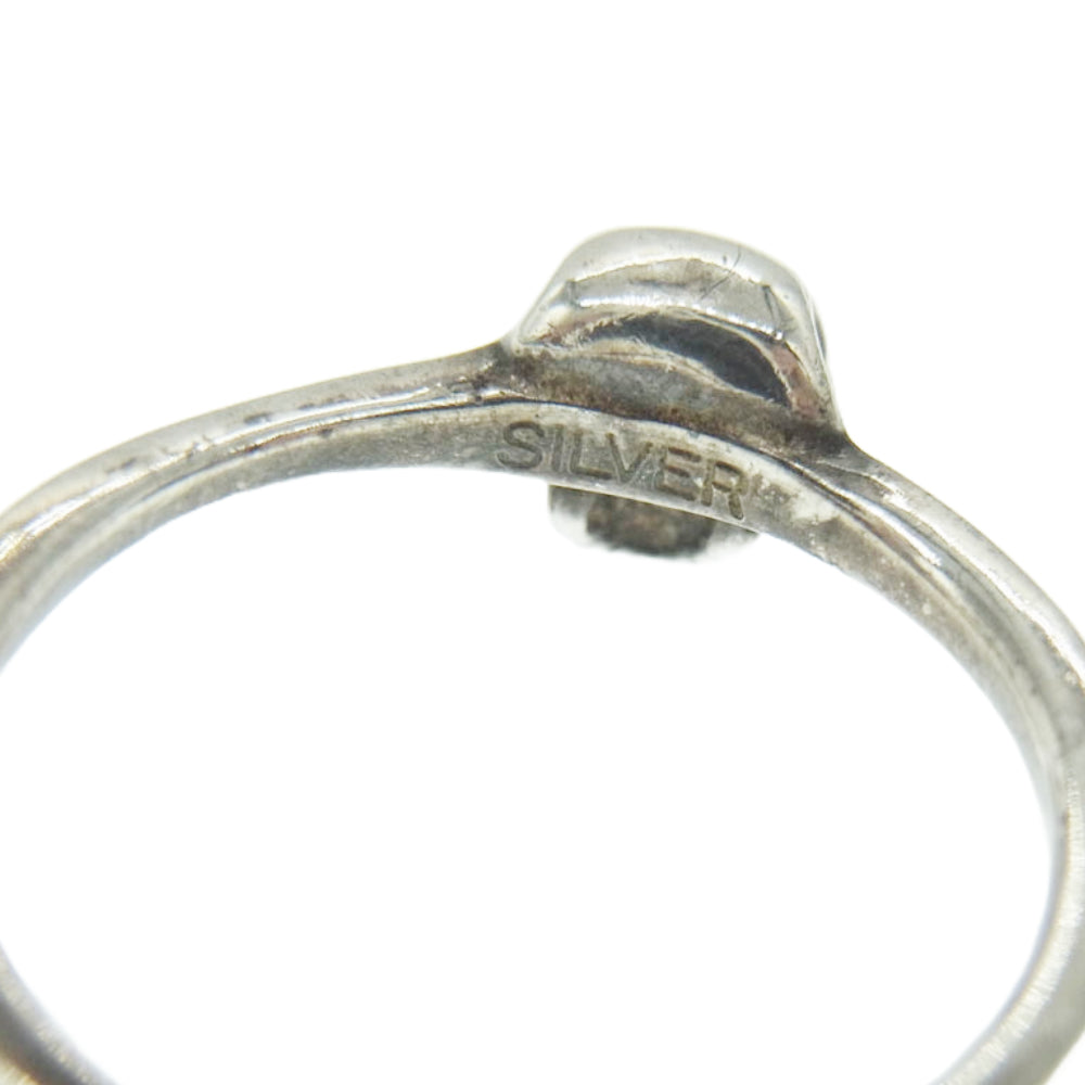 ストレンジャーフリークデザインス スカル ピンキー リング 3点セット シルバー系 3号以下【中古】