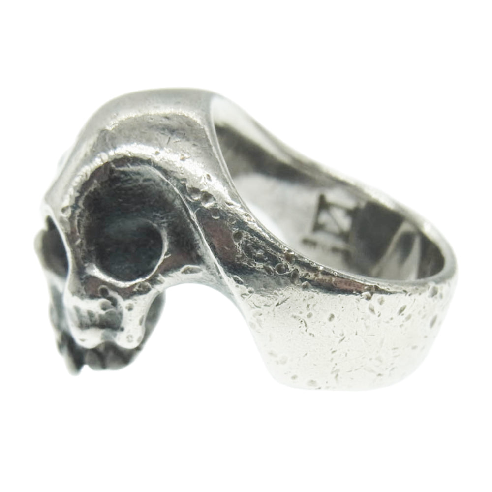 ストレンジャーフリークデザインス スカル リング シルバー系 7号【中古】