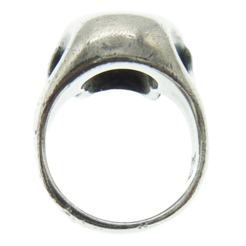 ストレンジャーフリークデザインス スカル リング シルバー系 7号【中古】