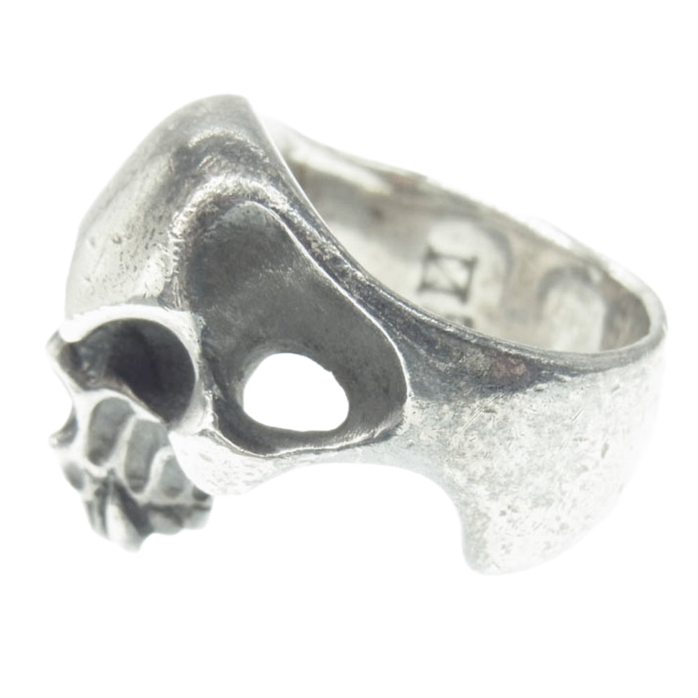 ストレンジャーフリークデザインス スカル リング シルバー系 12.5号【中古】
