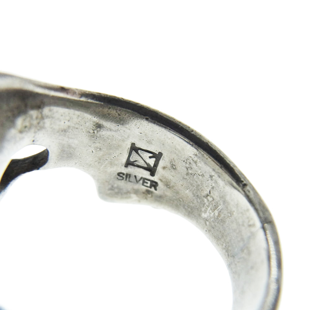 ストレンジャーフリークデザインス スカル リング シルバー系 12.5号【中古】