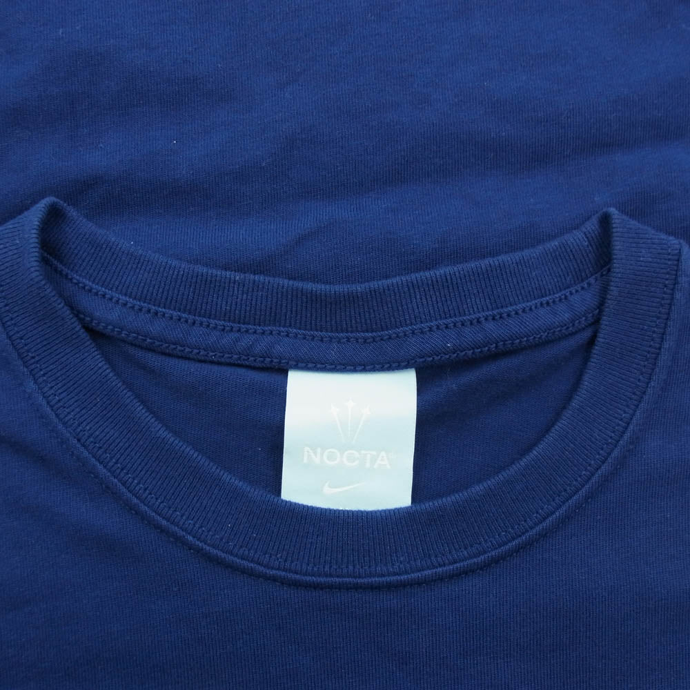 NIKE ナイキ 21SS × NOCTA ノクタ クルーネック Ｔシャツ 半袖カットソー ネイビー系 M【中古】