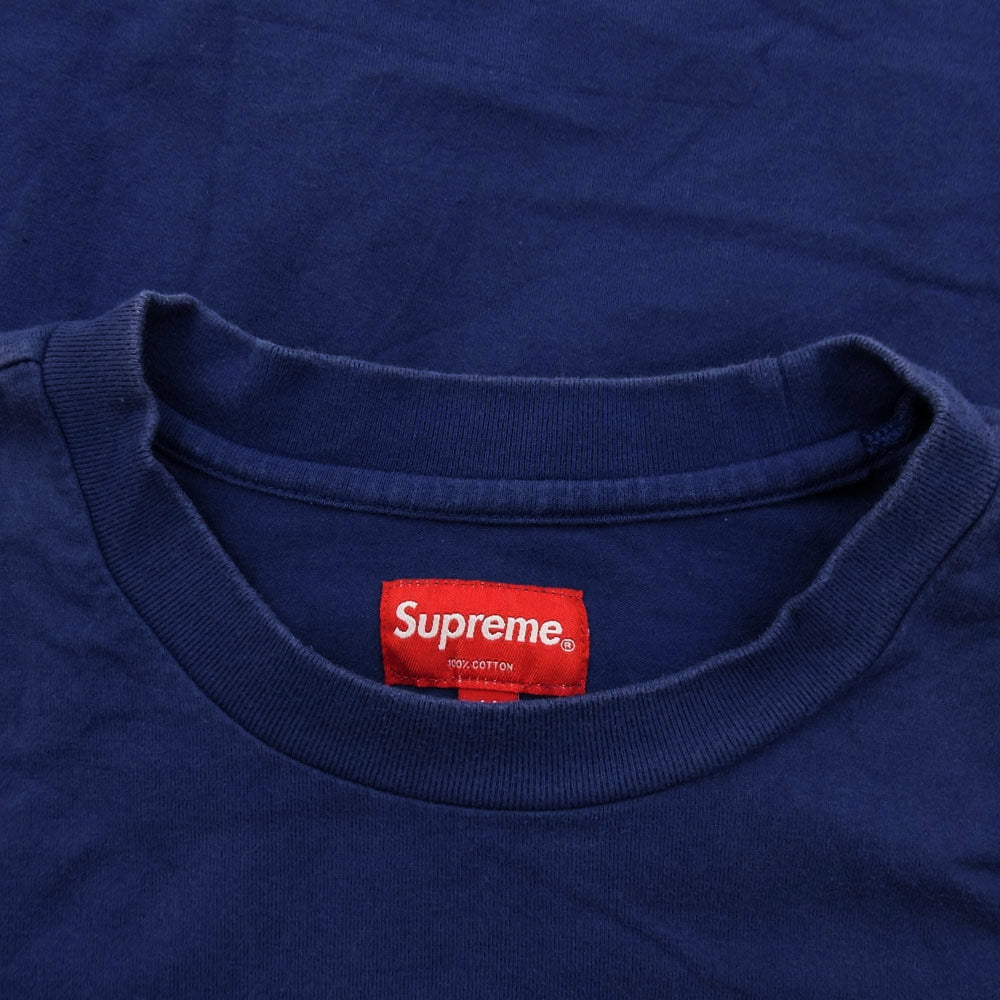Supreme シュプリーム Small Box Tee スモールボックス ロゴ Ｔシャツ半袖 カットソー パープル パープル系 M【中古】
