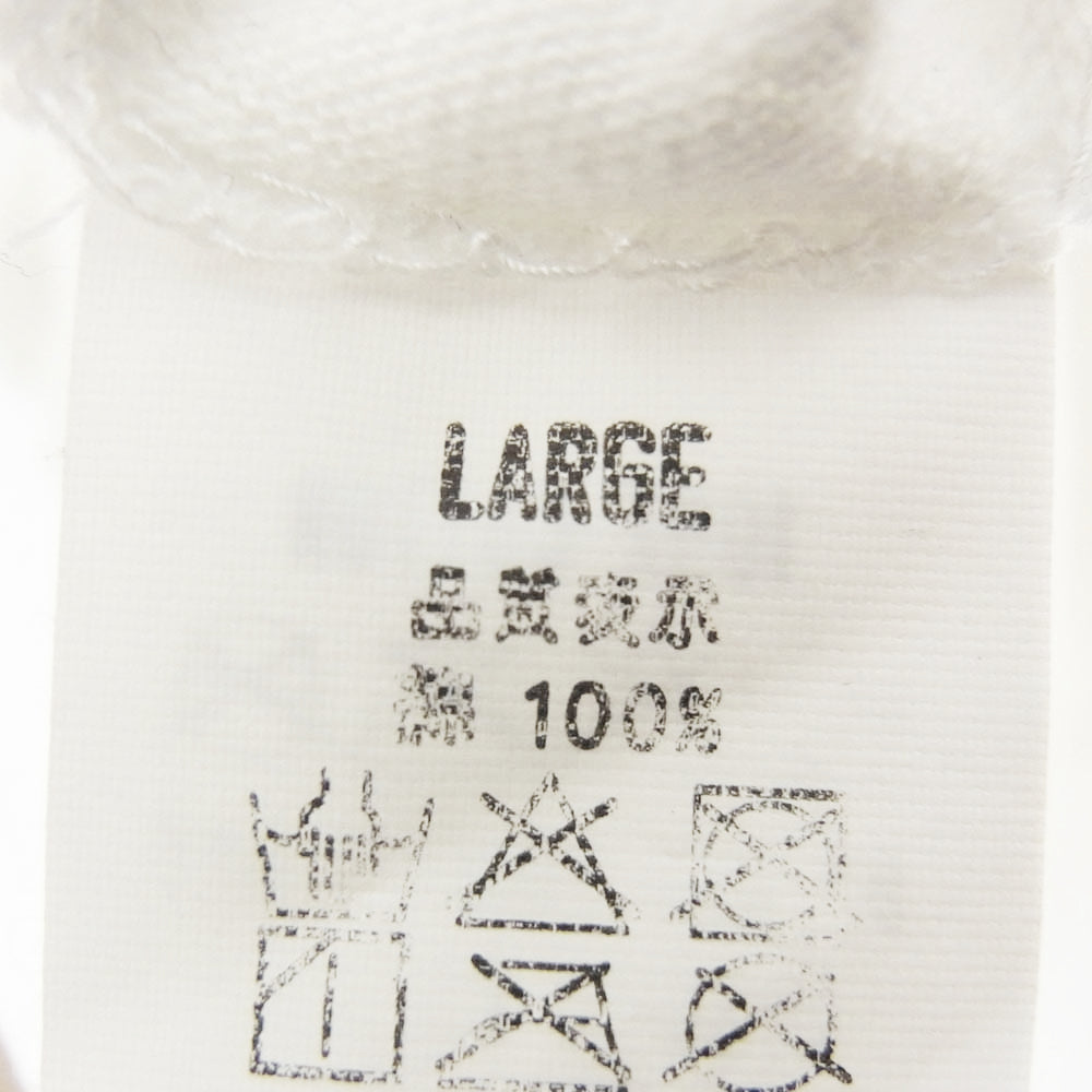 HUMAN MADE ヒューマンメイド フロントロゴプリント Ｔシャツ 半袖カットソー ホワイト系 L【中古】