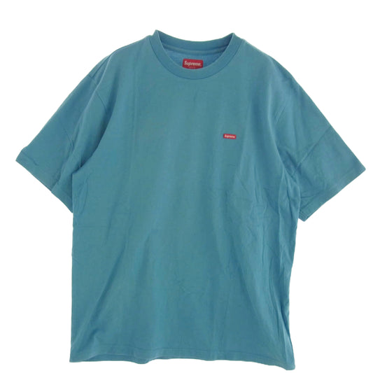 Supreme シュプリーム Small Box Tee スモールボックス ロゴ Ｔシャツ半袖 カットソー ブルー ブルー系 M【中古】