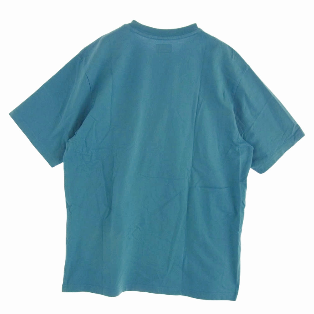 Supreme シュプリーム Small Box Tee スモールボックス ロゴ Ｔシャツ半袖 カットソー ブルー ブルー系 M【中古】