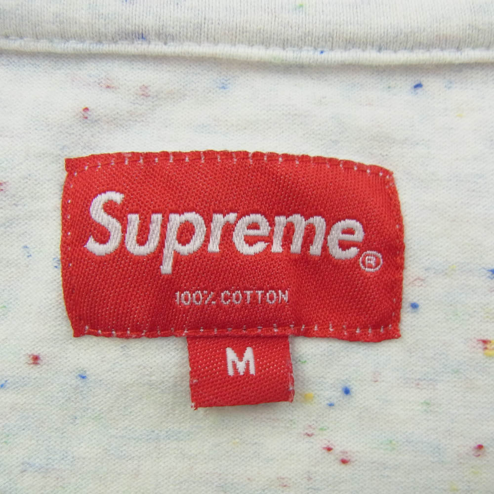 Supreme シュプリーム 21SS Small Box Tee Multi Ash スモールボックス ロゴ Ｔシャツ半袖 カットソー マルチカラー系 M【中古】