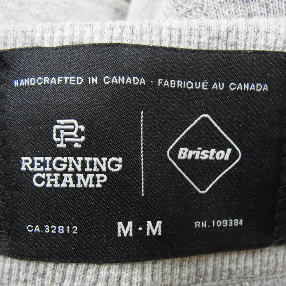 F.C.R.B. エフシーアールビー 21-030-071-0233-3-0 × REIGNING CHAMP レイニングチャンプ トレーニング スウェット パンツ グレー系 M【中古】