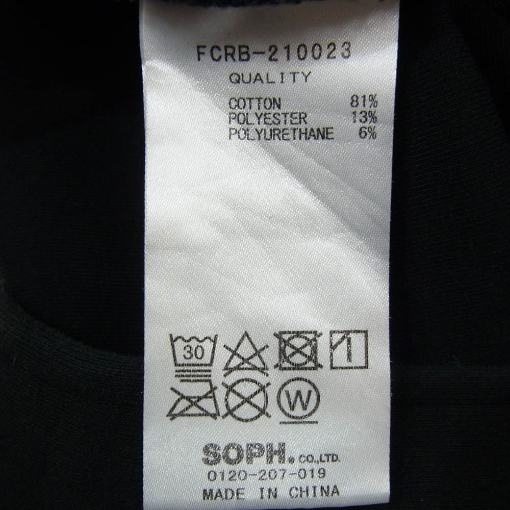 F.C.R.B. エフシーアールビー FCRB-210023 SWEAT TRAINING PANTS スウェット トレーニング パンツ ブラック系 M【中古】