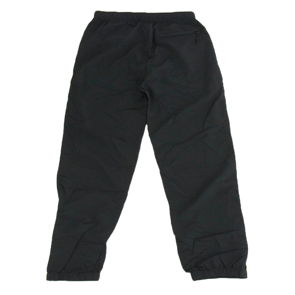 Supreme シュプリーム 21SS Warm Up Pant サイドジップ ロゴ ナイロン ウォームアップ パンツ ブラック系 S【中古】