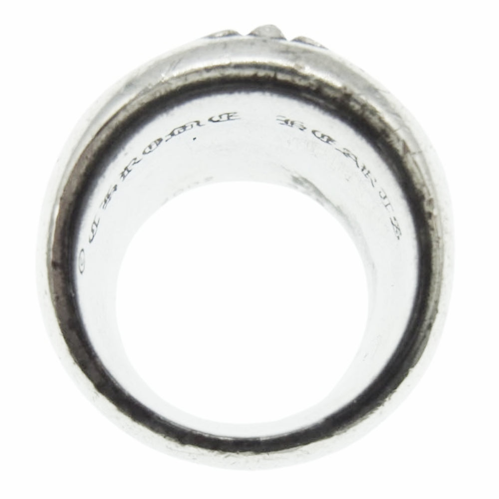 CHROME HEARTS クロムハーツ（原本無） CLASSIC OVAL クラシック オーバルクロス リング シルバー系 20号【中古】