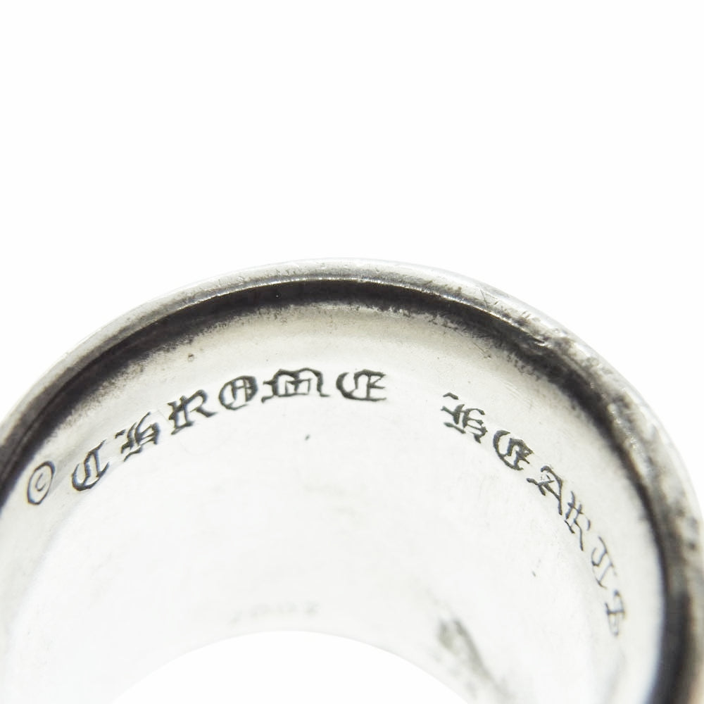 CHROME HEARTS クロムハーツ（原本無） CLASSIC OVAL クラシック オーバルクロス リング シルバー系 20号【中古】