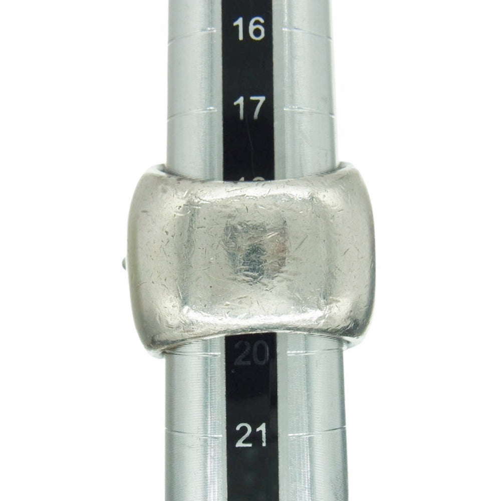 CHROME HEARTS クロムハーツ（原本無） CLASSIC OVAL クラシック オーバルクロス リング シルバー系 20号【中古】