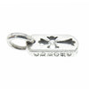 CHROME HEARTS クロムハーツ（原本無） DT TNY CO CRS タイニードッグタグ カットアウトクロス アフター1Pダイヤ チャーム シルバー系【中古】