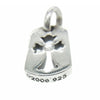 CHROME HEARTS クロムハーツ（原本無） DT TNY CO CRS タイニードッグタグ カットアウトクロス アフター1Pダイヤ チャーム シルバー系【中古】