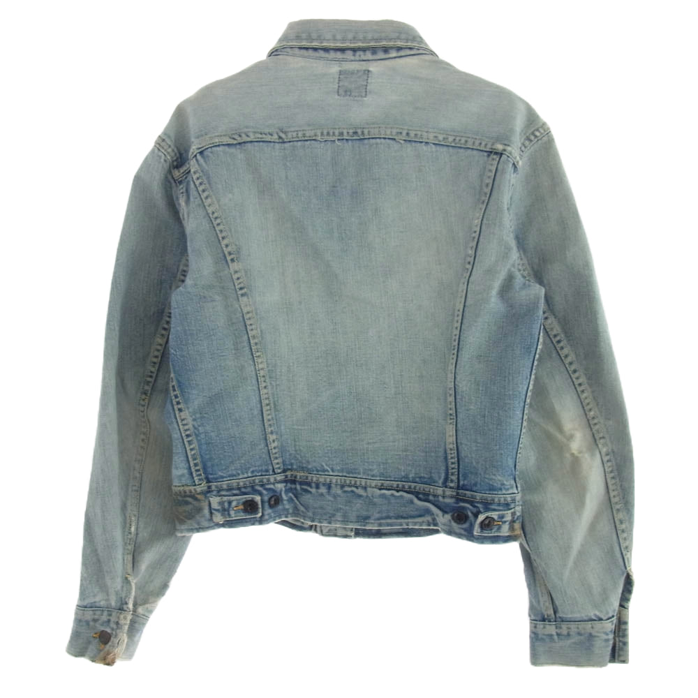 Lee リー 101-J 70's 後期 SANFORIZED Denim Jacket PATD-153438 MADE IN U.S.A サンフォライズ デニム ジャケット ライトブルー系【中古】