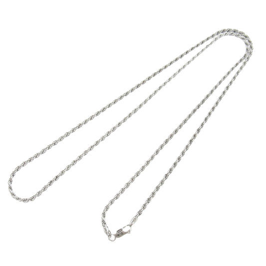 AVALANCHE アバランチ シルバー ロープ ネックレス シルバー系【中古】