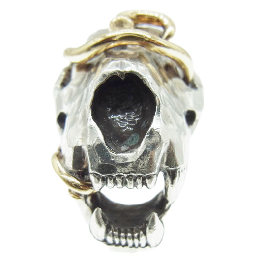 Velvet Lounge ヴェルヴェットラウンジ VLR030 VLS K18 モータリティ リング シルバー系 ゴールド系 23号【中古】