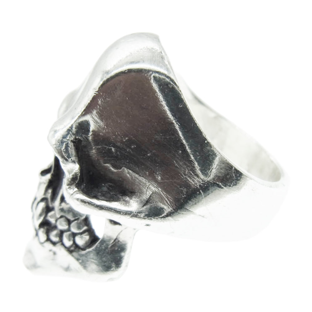 CRAZY PIG クレイジーピッグ PSYCHO KILLER SKULL RING サイコ キラー リング シルバー シルバー系 17号【中古】