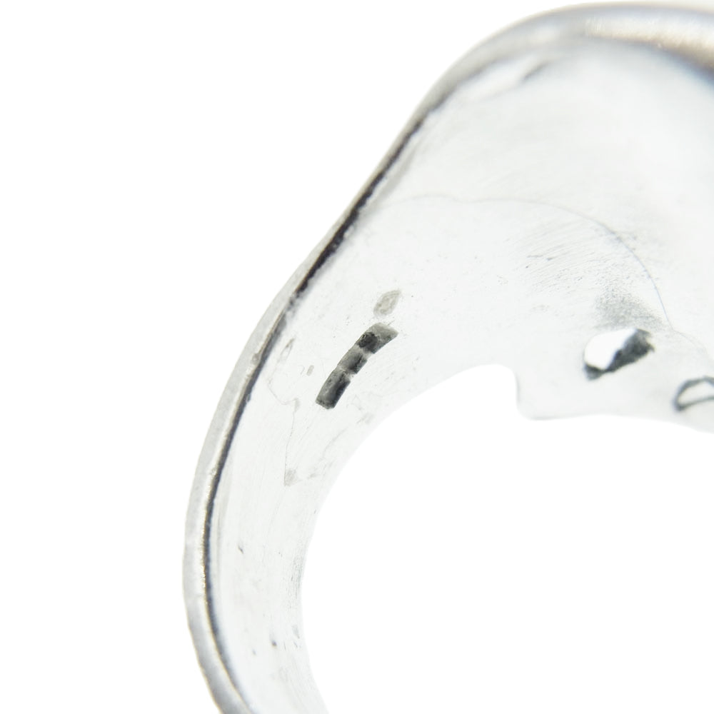 CRAZY PIG クレイジーピッグ PSYCHO KILLER SKULL RING サイコ キラー リング シルバー シルバー系 17号【中古】