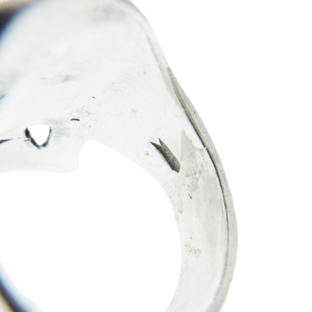 CRAZY PIG クレイジーピッグ PSYCHO KILLER SKULL RING サイコ キラー リング シルバー シルバー系 17号【中古】