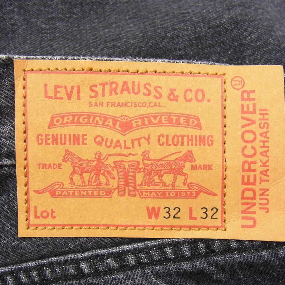 UNDERCOVER アンダーカバー 25SS 001YZ0000 Baggy Jeans バギー ジーンズ  デニム パンツ ブラック系 32【新古品】【未使用】【中古】