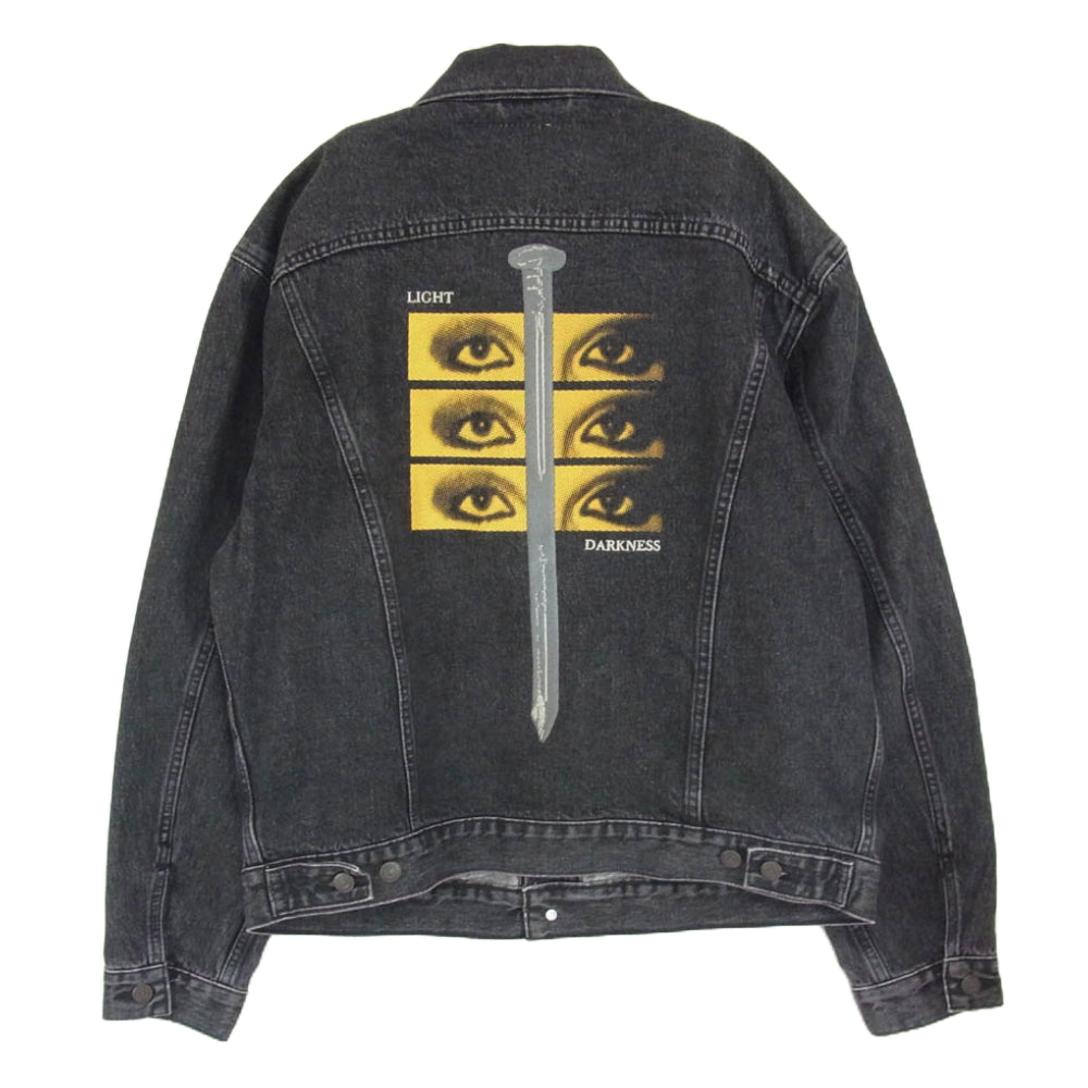 UNDERCOVER アンダーカバー 25SS 001YW0000 TYPE 3 Tracker Jacket トラッカー ジャケット ブラック系 日本サイズ3XL【新古品】【未使用】【中古】