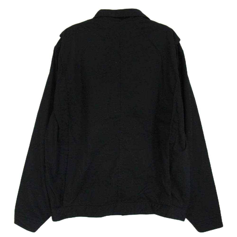 HideandSeek ハイドアンドシーク HJ-030111 ジップアップ シャツ ジャケット ブラック系 L【中古】