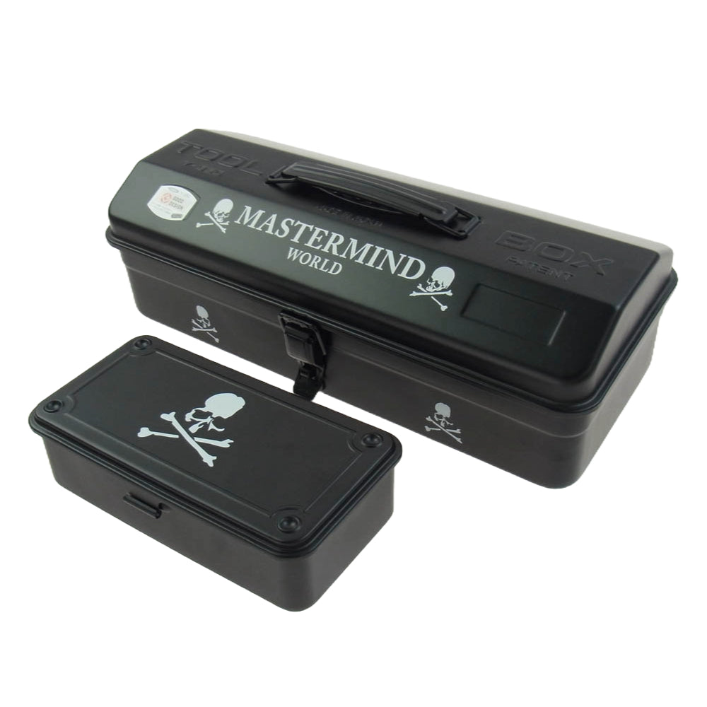 mastermind JAPAN マスターマインドジャパン × TOYO STEEL TOOL BOX スチール製 ツール ボックス ブラック系【新古品】【未使用】【中古】