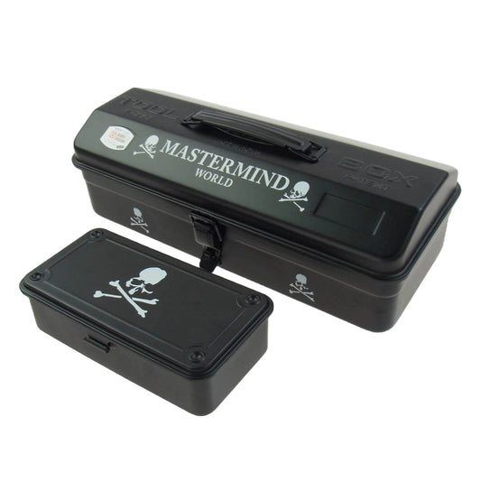 mastermind JAPAN マスターマインドジャパン × TOYO STEEL TOOL BOX スチール製 ツール ボックス ブラック系【新古品】【未使用】【中古】