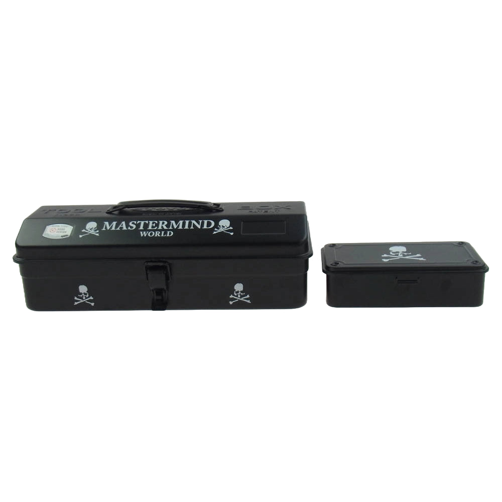 mastermind JAPAN マスターマインドジャパン × TOYO STEEL TOOL BOX スチール製 ツール ボックス ブラック系【新古品】【未使用】【中古】
