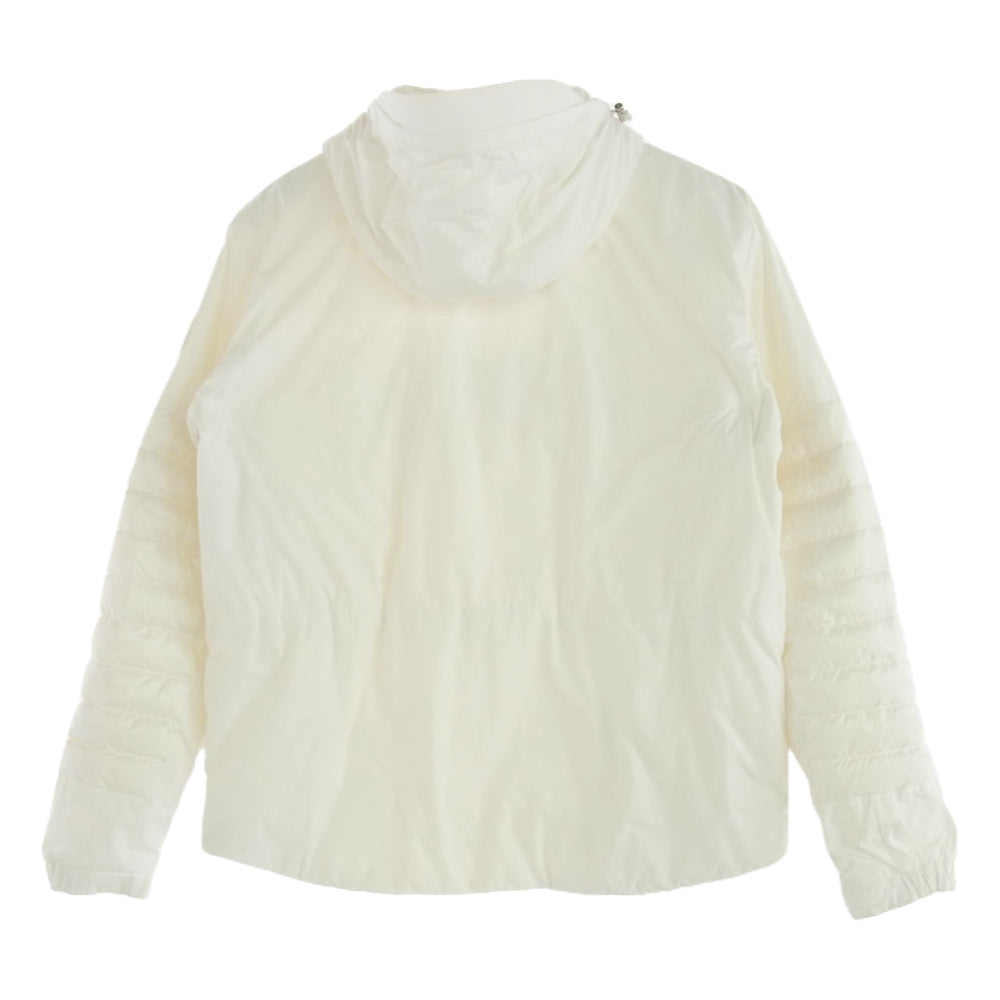 MONCLER モンクレール G10911B50A00 54A91 OLARGUES GIUBBOTTO フロント ロゴ刺? ダウン ジャケット ホワイト系 4【中古】
