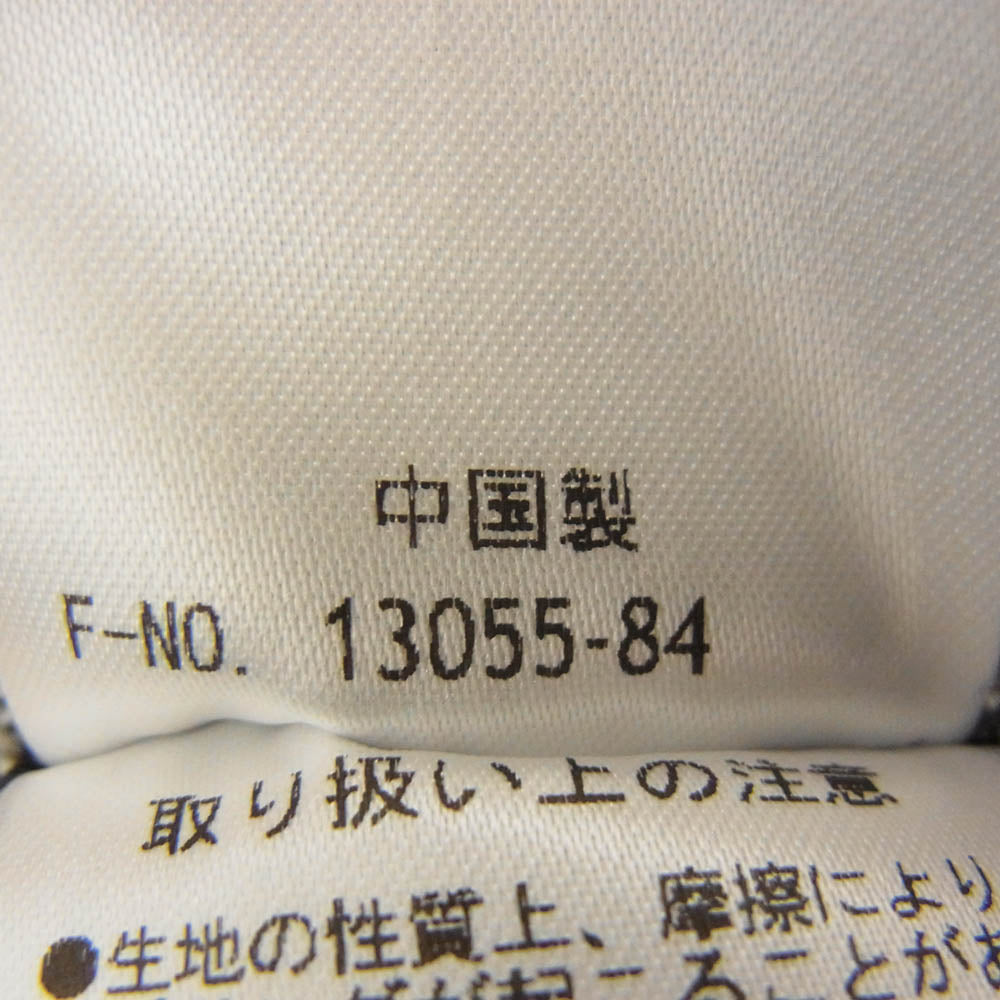 ムッシュ ニコル 0562-4900 スタンド カラー ハーフ コート ブラック系 48【中古】