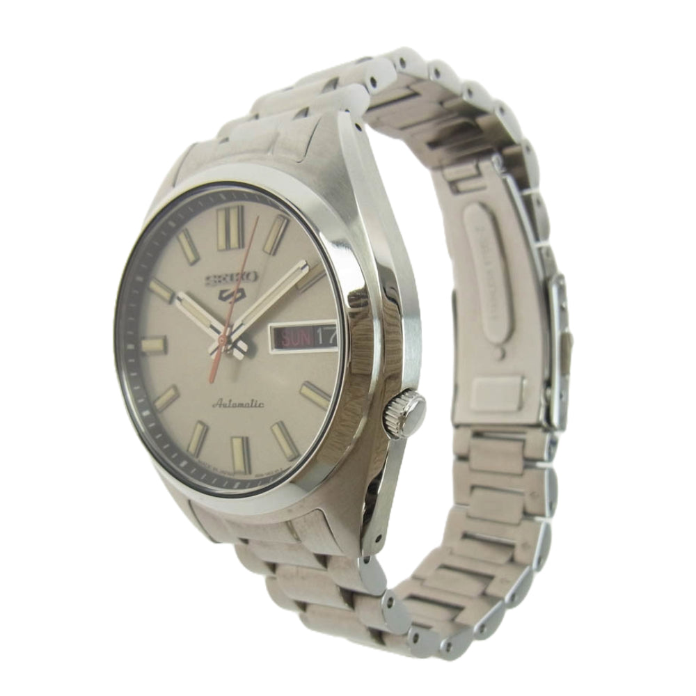 SEIKO セイコー 4R36-15M0 SNXS series アナログ ステンレススチール 自動巻き 腕時計 シルバー系【中古】