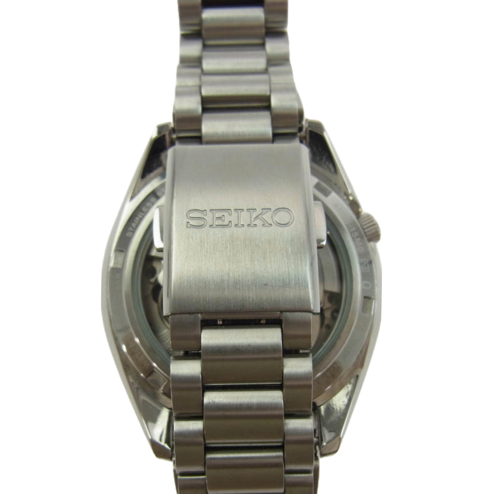 SEIKO セイコー 4R36-15M0 SNXS series アナログ ステンレススチール 自動巻き 腕時計 シルバー系【中古】