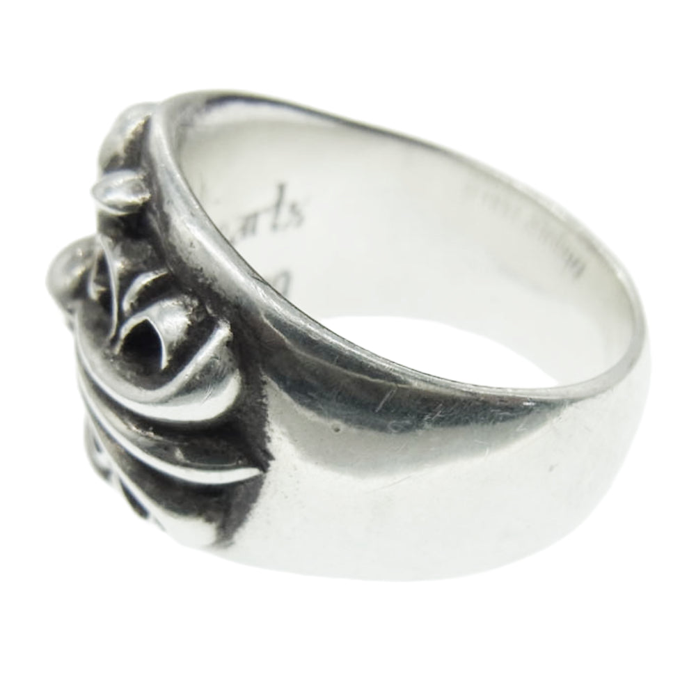 CHROME HEARTS クロムハーツ（原本無） KEEPER RING キーパー リング シルバー系 24号【中古】