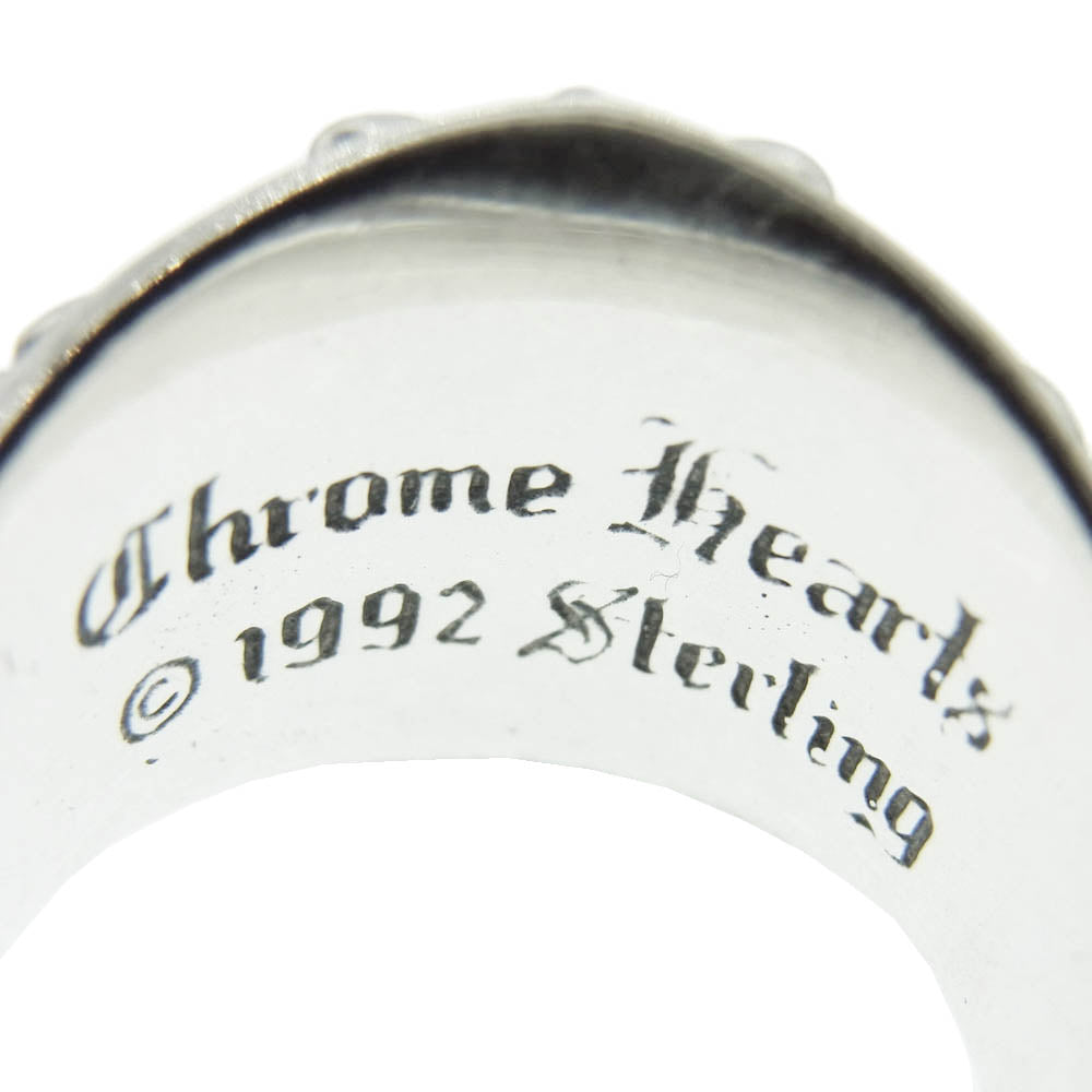 CHROME HEARTS クロムハーツ（原本無） KEEPER RING キーパー リング シルバー系 24号【中古】