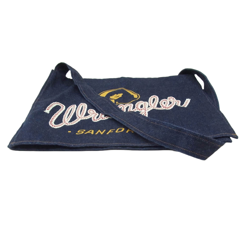 HYSTERIC GLAMOUR ヒステリックグラマー Wrangler ラングラー デニム ショルダー バッグ インディゴブルー系【中古】