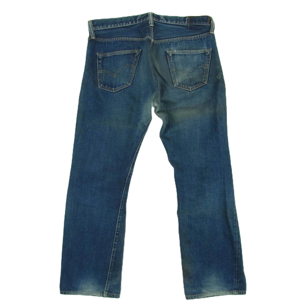 Levi's リーバイス 47501 日本製 501XX 1947年モデル デニム パンツ コットン インディゴブルー系 W38【中古】