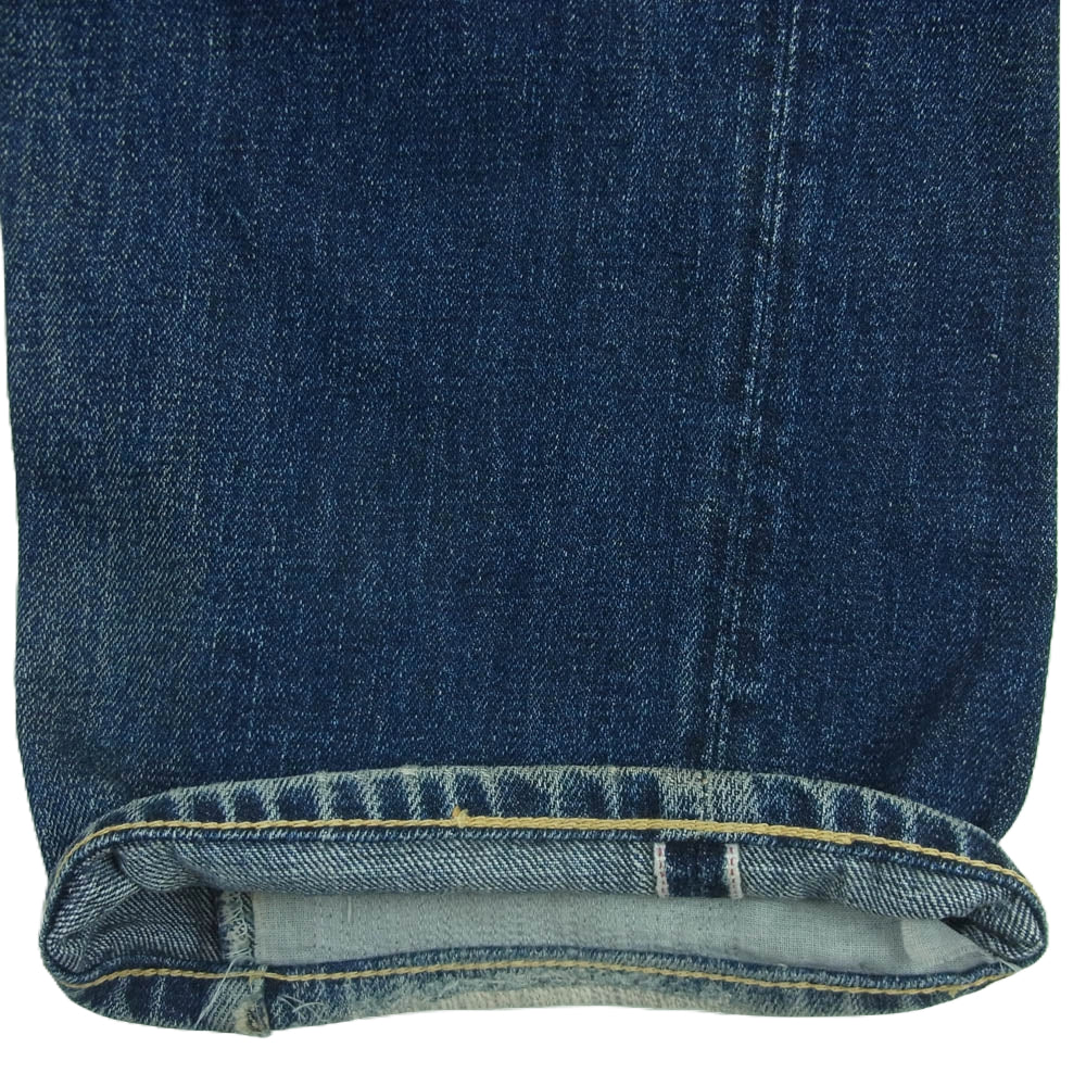 Levi's リーバイス 47501 日本製 501XX 1947年モデル デニム パンツ コットン インディゴブルー系 W38【中古】