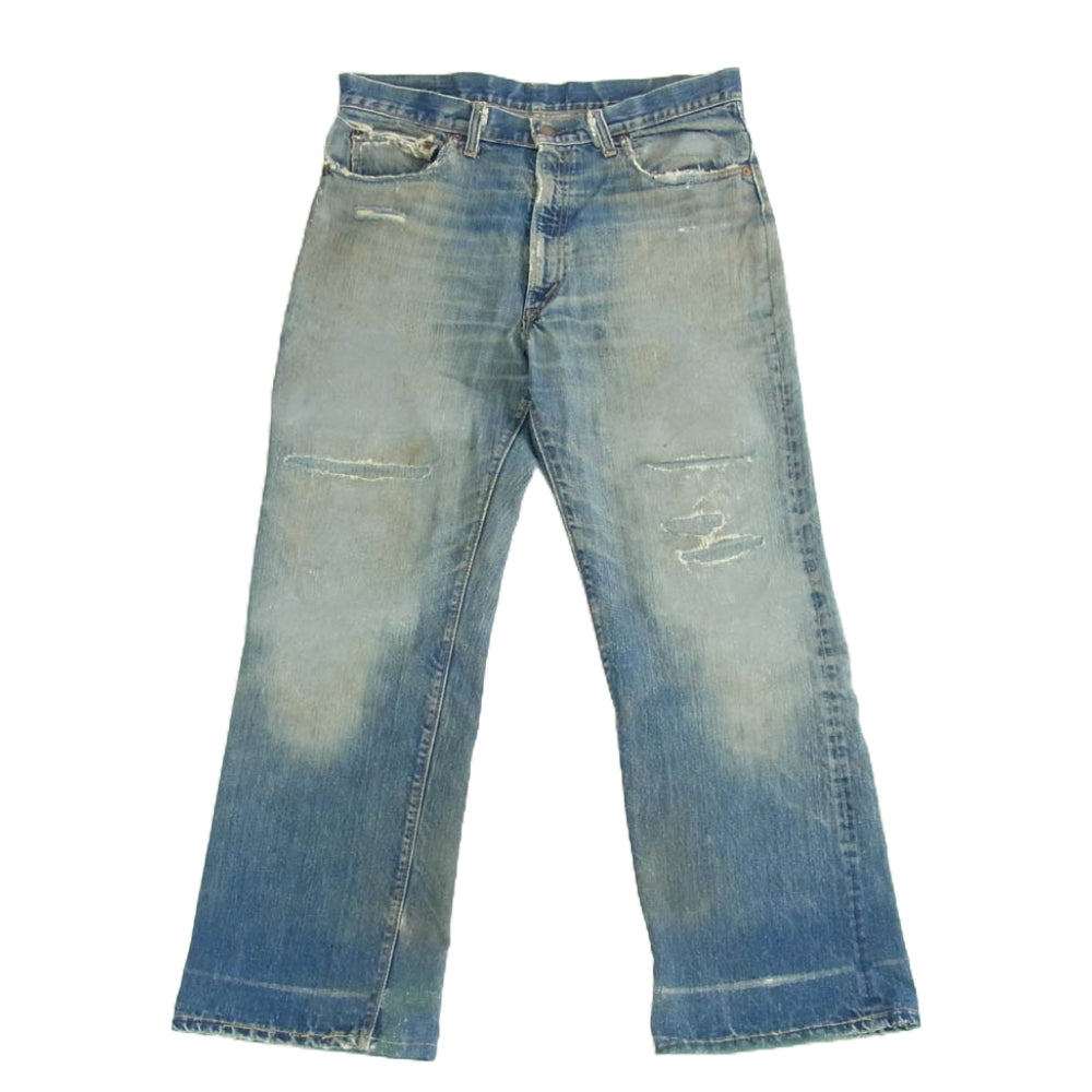 Levi's リーバイス 505 BIG E ボタン裏刻印8 TALON ZIP デニム パンツ インディゴブルー系【中古】