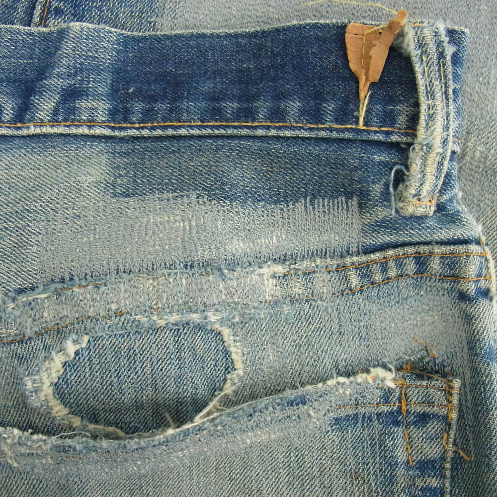 Levi's リーバイス 505 BIG E ボタン裏刻印8 TALON ZIP デニム パンツ インディゴブルー系【中古】