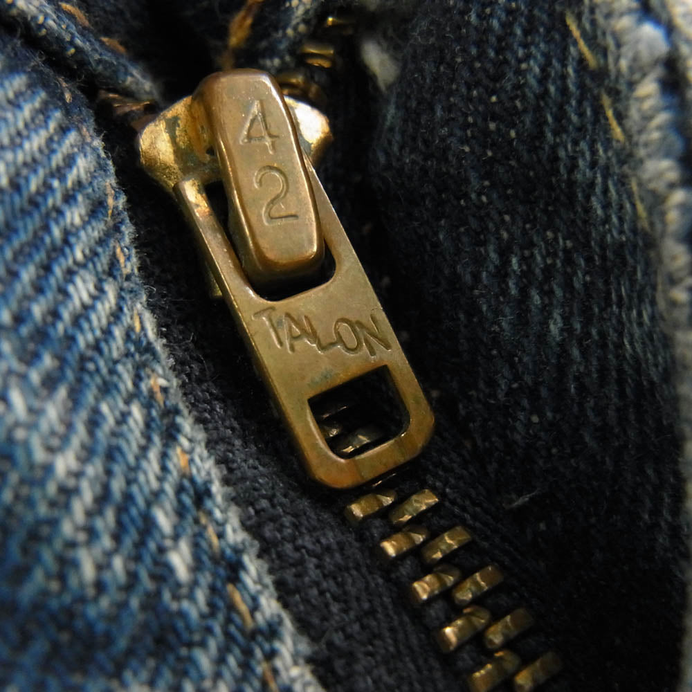 Levi's リーバイス 505 BIG E ボタン裏刻印8 TALON ZIP デニム パンツ インディゴブルー系【中古】