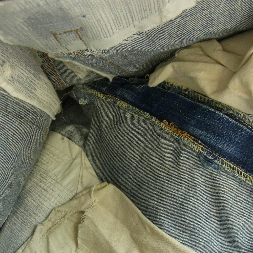 Levi's リーバイス 505 BIG E ボタン裏刻印8 TALON ZIP デニム パンツ インディゴブルー系【中古】