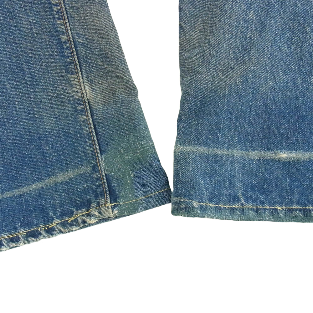 Levi's リーバイス 505 BIG E ボタン裏刻印8 TALON ZIP デニム パンツ インディゴブルー系【中古】