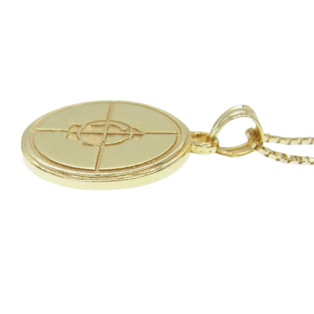 Supreme シュプリーム 18SS × UNDERCOVER Public Enemy 14K Gold Pendant アンダーカバー パブリックエネミー ネックレス ゴールド系【中古】