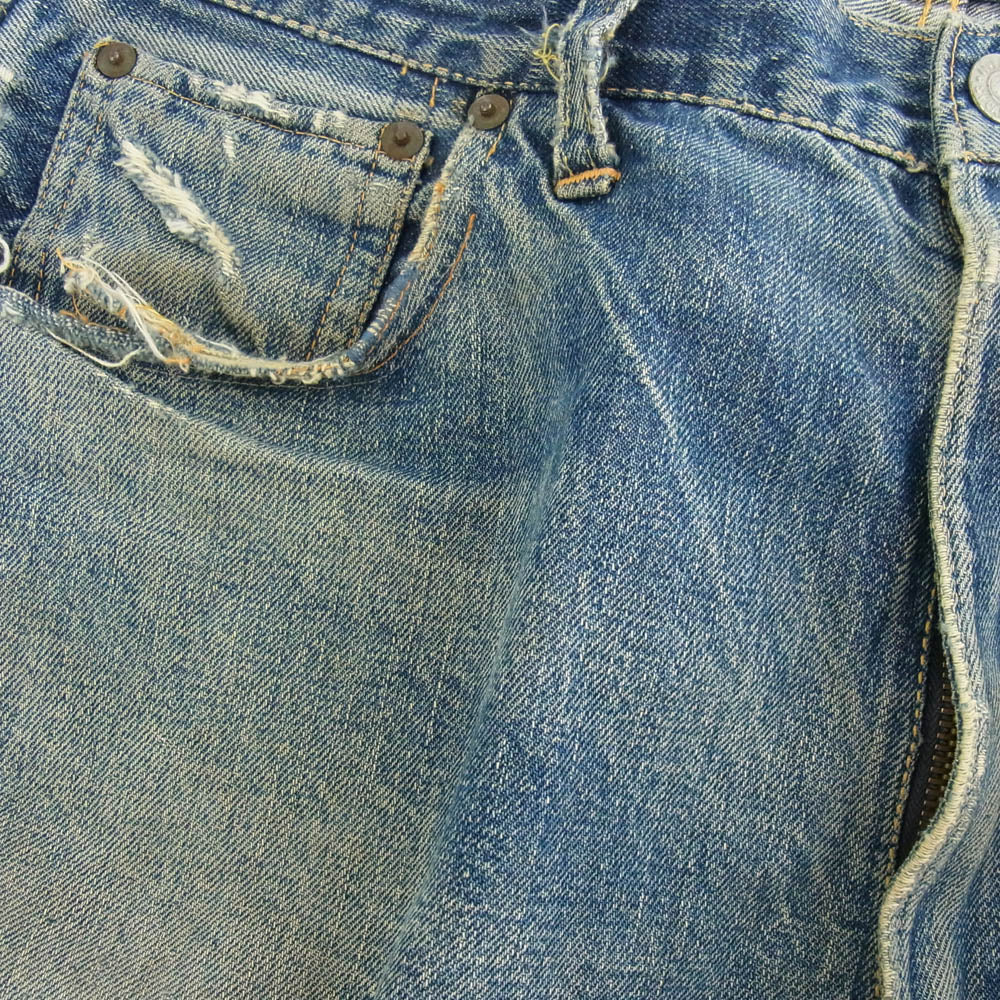 Levi's リーバイス 60s 501ZXX 紙パッチ ボタン裏刻印ツメ CONMAR ジップ デニム パンツ インディゴブルー系 W35【中古】