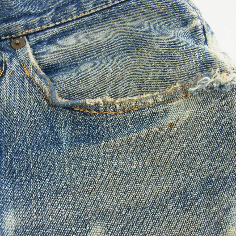Levi's リーバイス 60s 501ZXX 紙パッチ ボタン裏刻印ツメ CONMAR ジップ デニム パンツ インディゴブルー系 W35【中古】