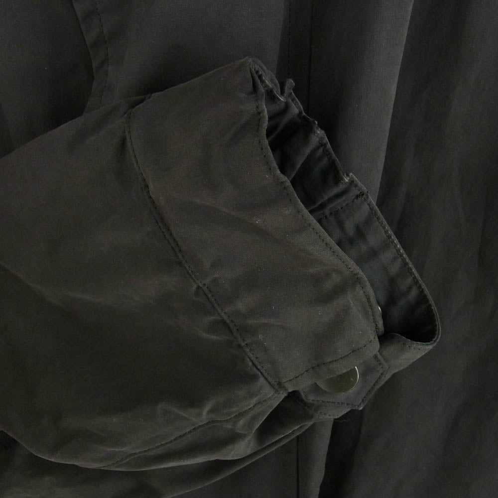 COMOLI コモリ 19SS P01-04002 STORM COAT BLACK ストーム コート ブラック ブラック系 1【中古】