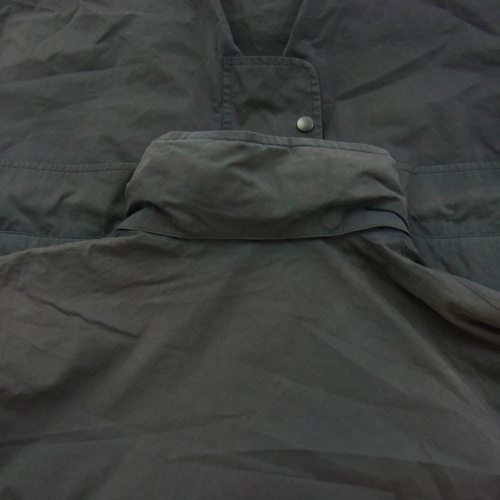 COMOLI コモリ 19SS P01-04002 STORM COAT BLACK ストーム コート ブラック ブラック系 1【中古】